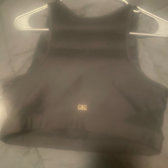 NWT black workout bra - Picture 2 of 2